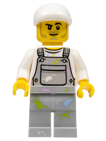 Минифигурка Lego Painter - Male cty0897 U